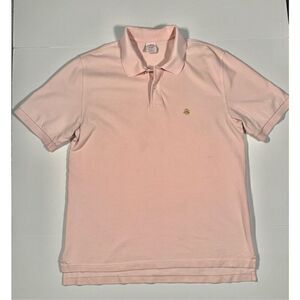 Brooks Brothers Golden Fleece Stretch Supima Performance Polo Pink Size Large